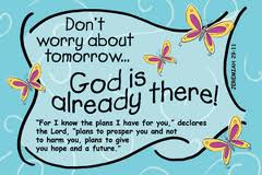 God is already there